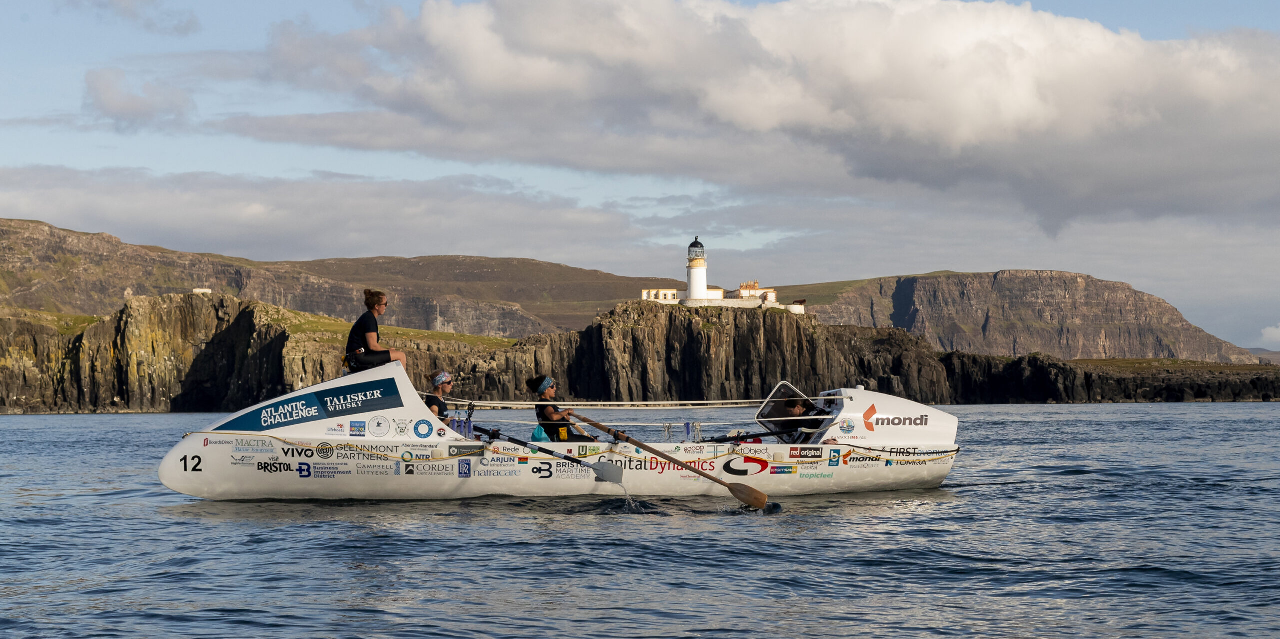 The Gulls Neist Point Four women from Bristol row 440 miles around the coastline of the Isle of Skye in ‘Eco’ boat