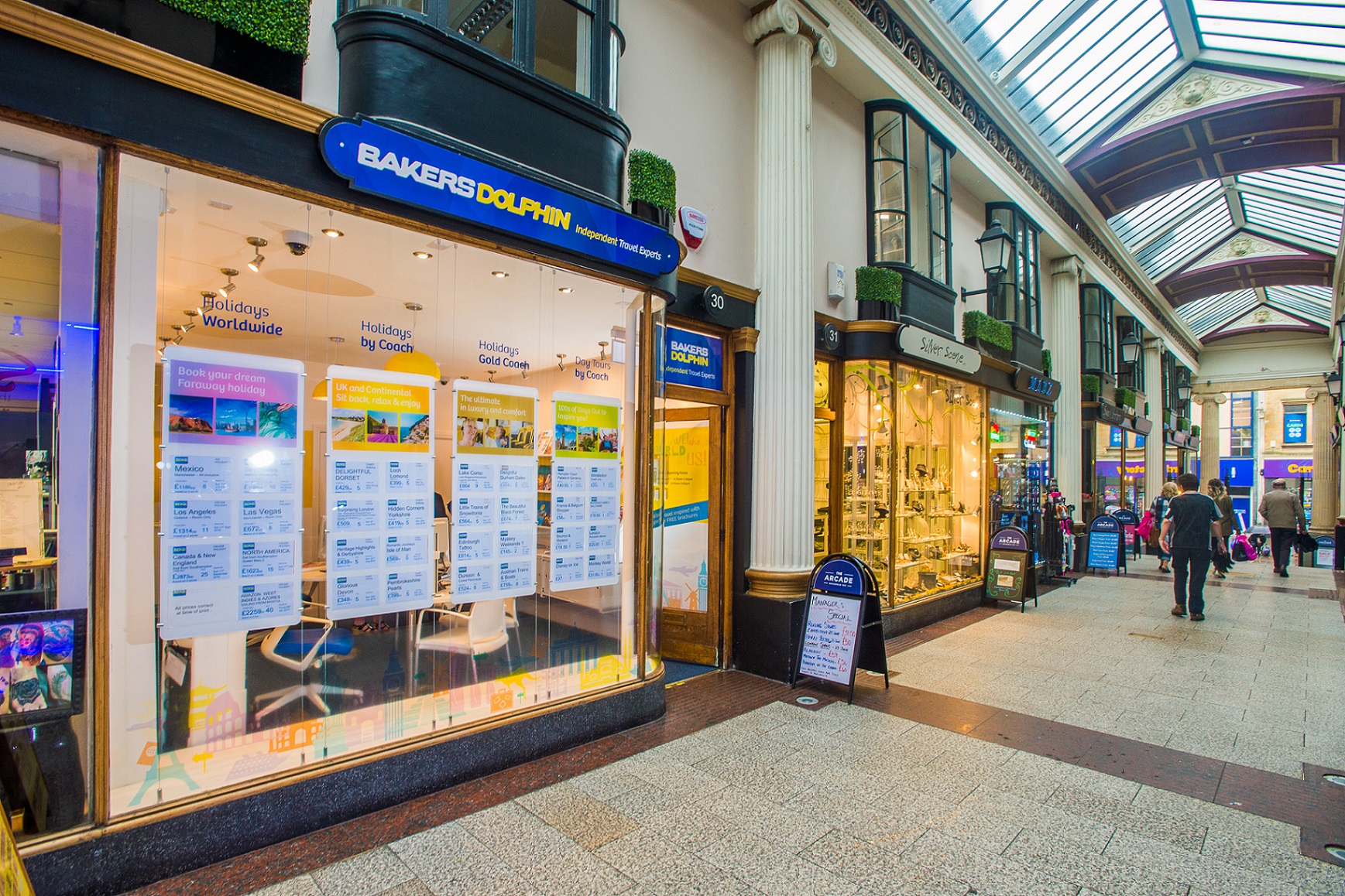 Bakers Dolphin re-open their shops