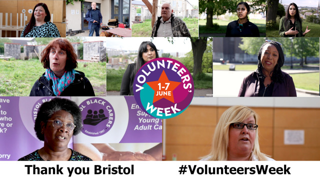 Bristol celebrates volunteers week