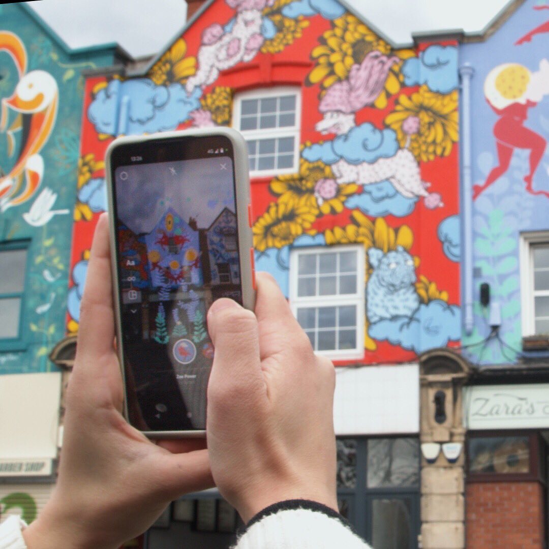Six Sisters Murals Come to Life with Augmented Reality