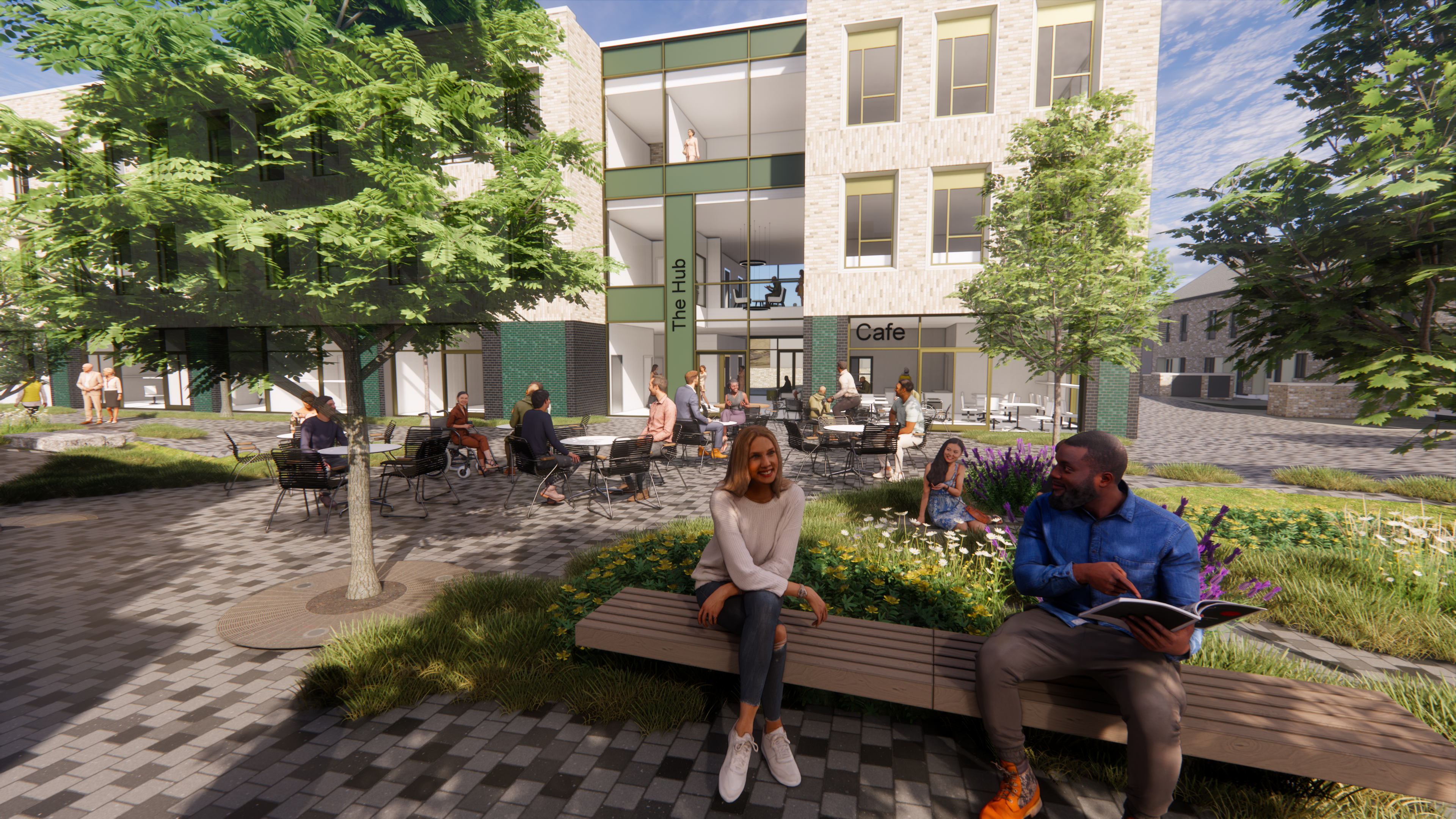 195225 New neighbourhood and disability centre planned for Vassall Centre, Fishponds, Bristol