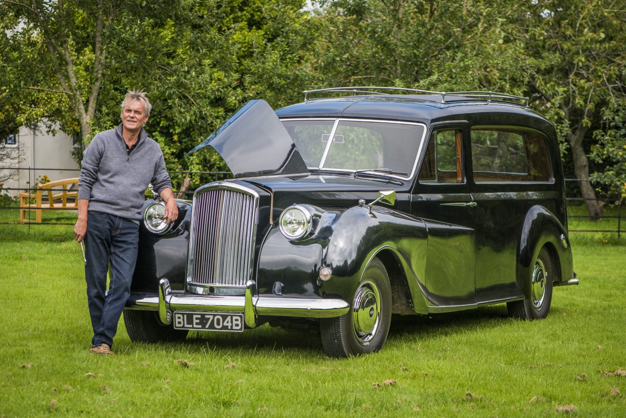 Churchill’s hearse for Bristol funerals