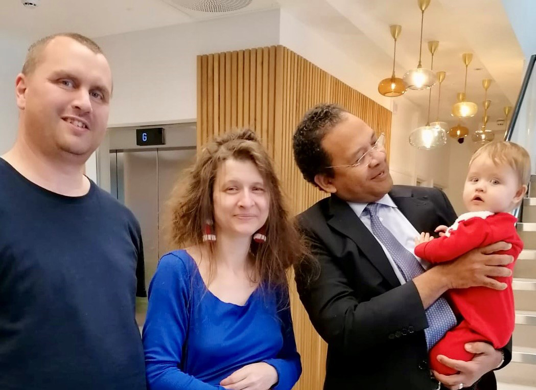 ‘MIRACLE BABY’ IS READY FOR HIS FIRST CHRISTMAS