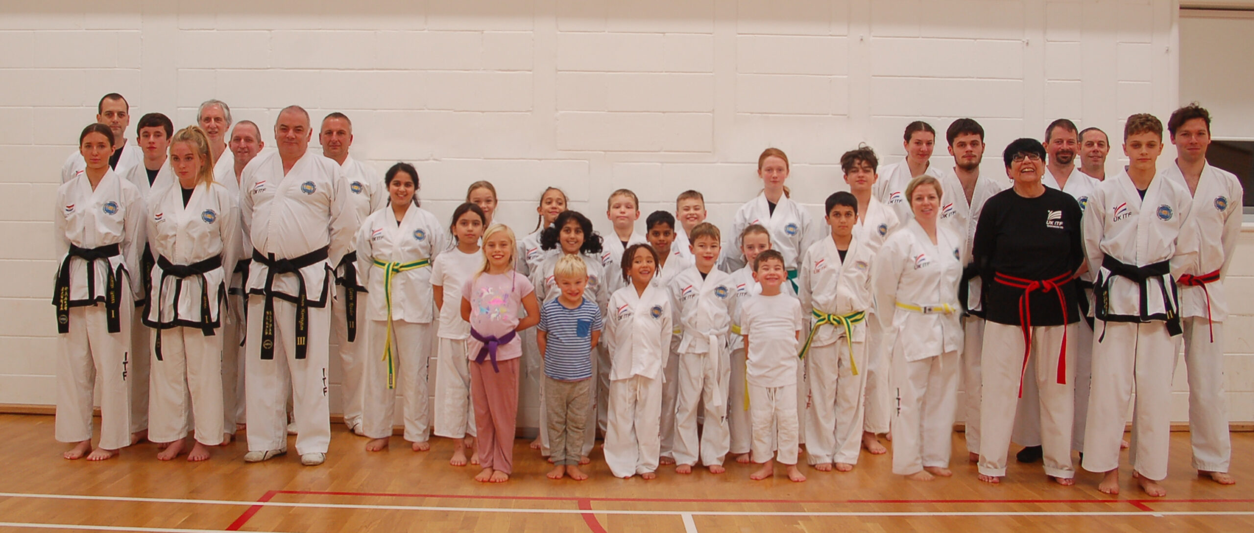 TKD team 2 Lyde Green Martial Arts School wins 22 medals
