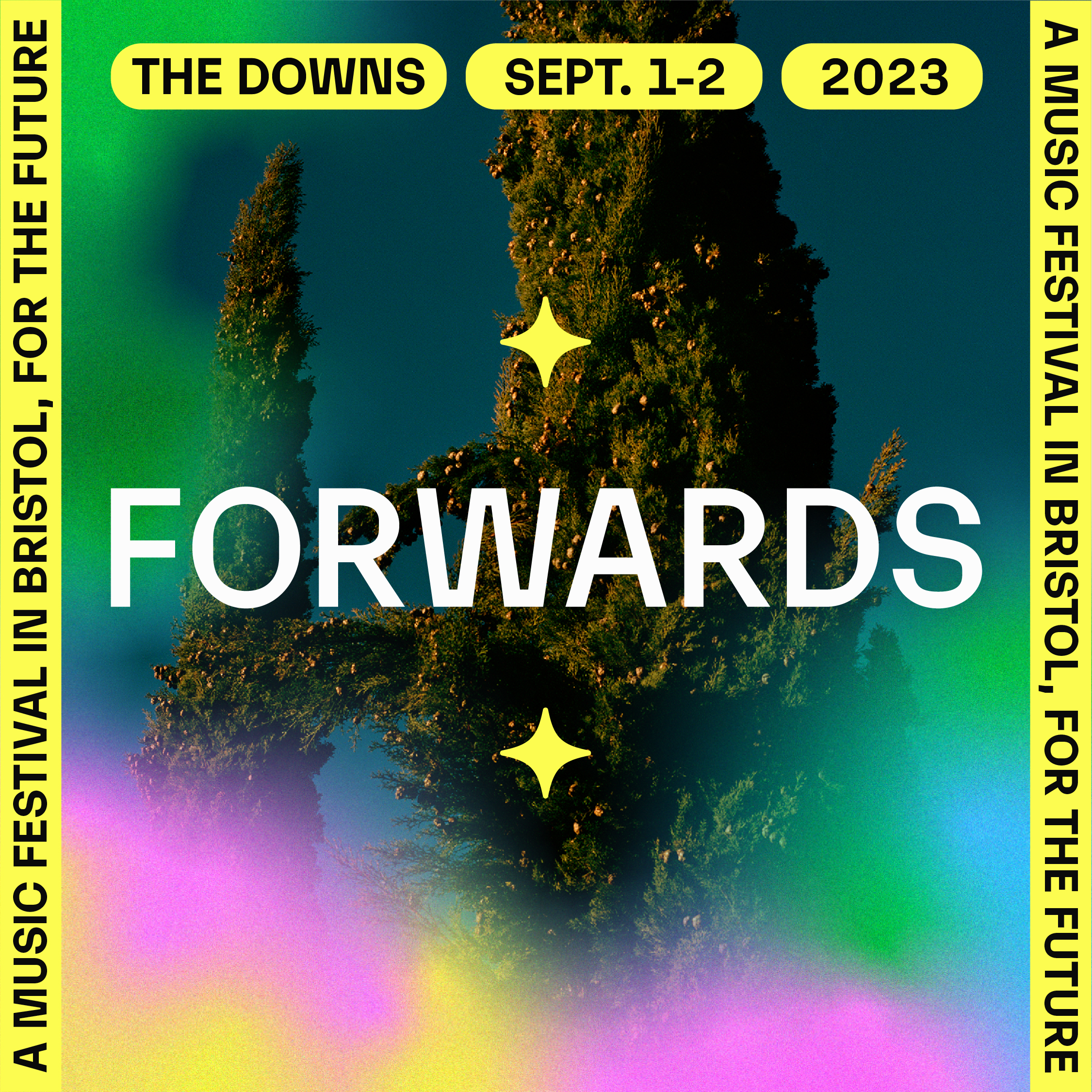 FORWARDS FESTIVAL RETURNS TO THE DOWNS THIS SEPTEMBER