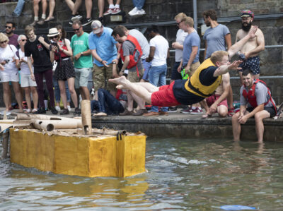 cardboard boat race