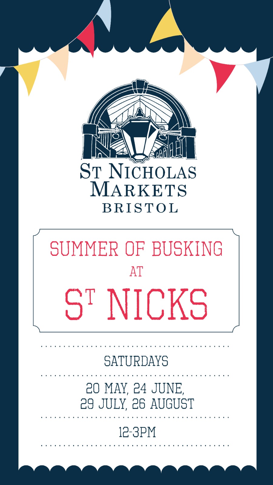 Turn Up The Sun: St Nick’s Market Announces a Summer of Busking