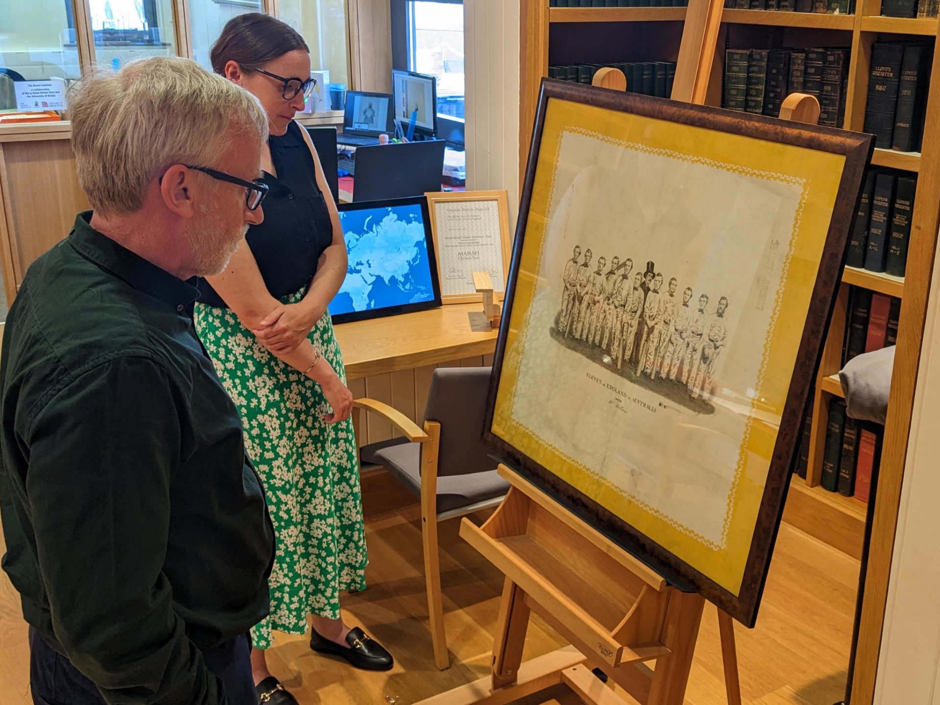 Rare England Cricket memorabilia goes on Display