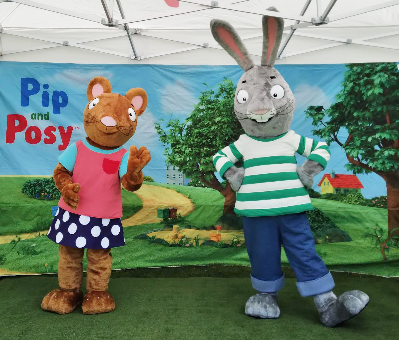 Pip and Posy Sponsor Bristol Harbour Festival’s iconic Circus Playground