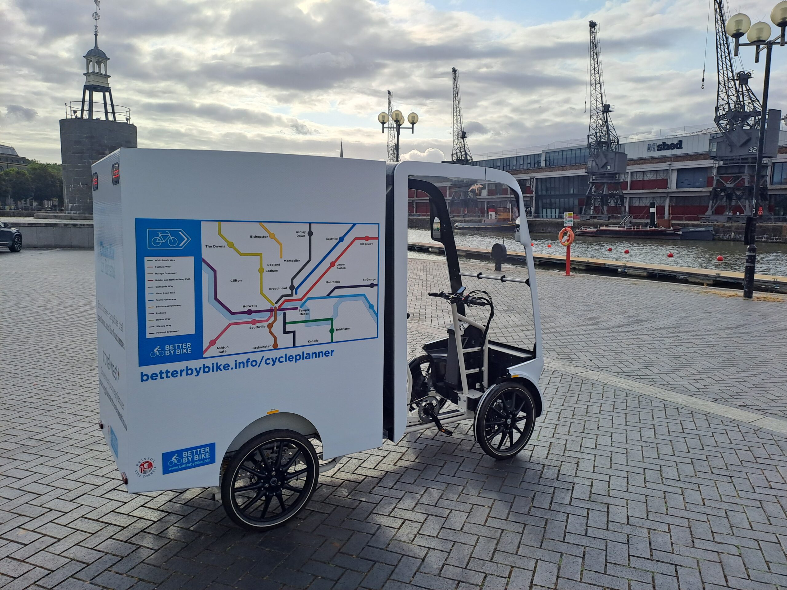 Bristol City Council launches e-cargo bike trial