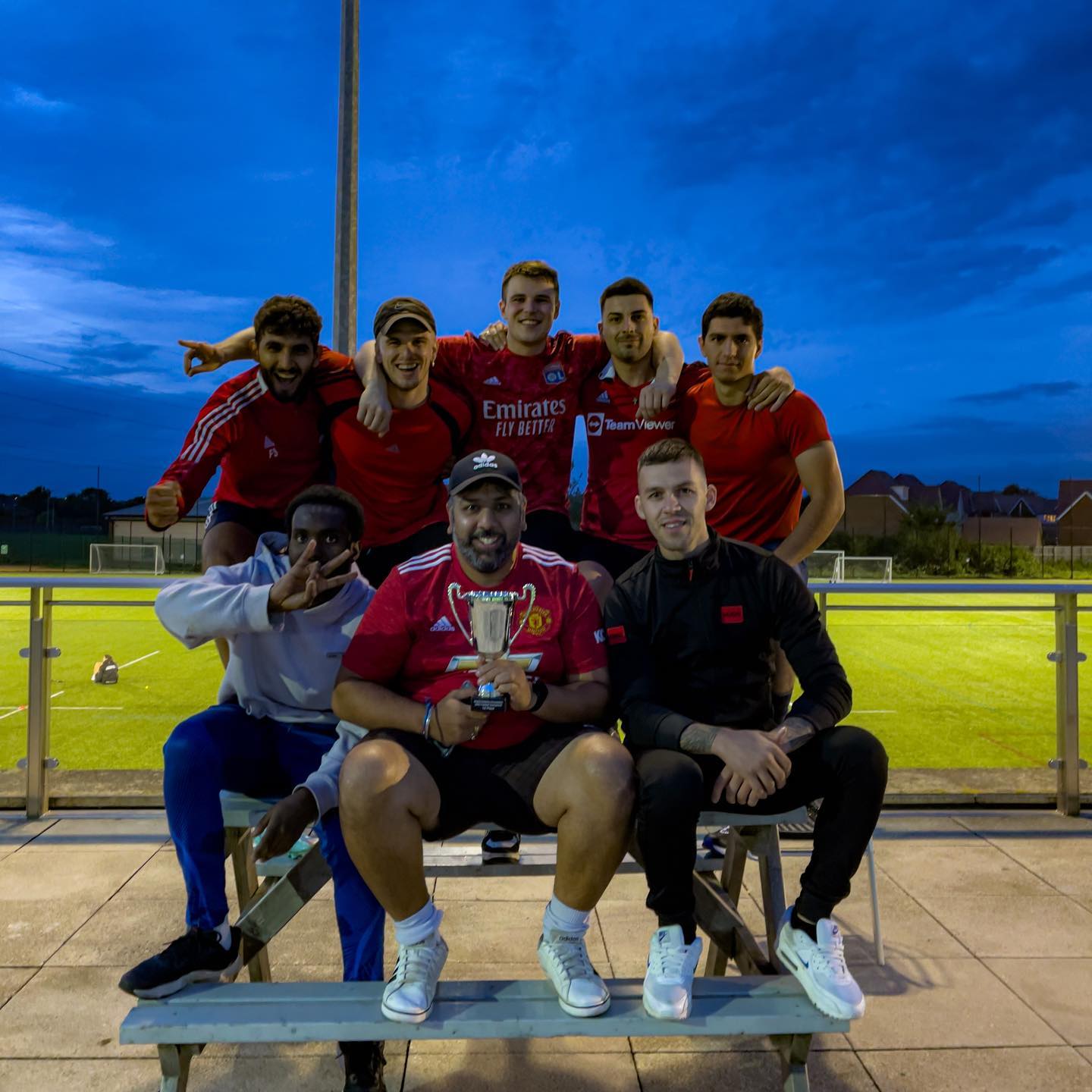 Footballing hoteliers net over £500 for charity