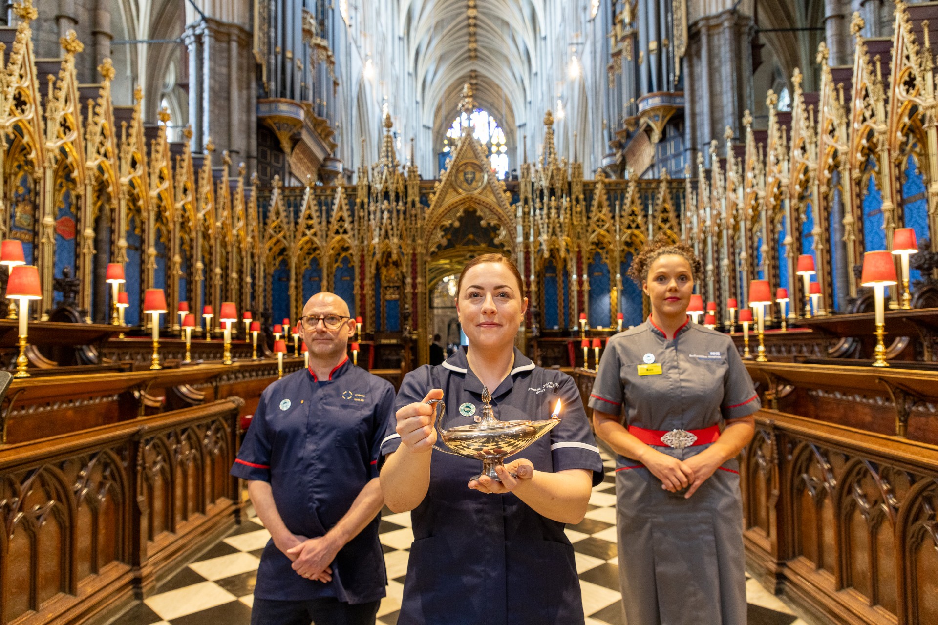 Bristol nurse first care sector nurse to carry lamp at Florence Nightingale Service