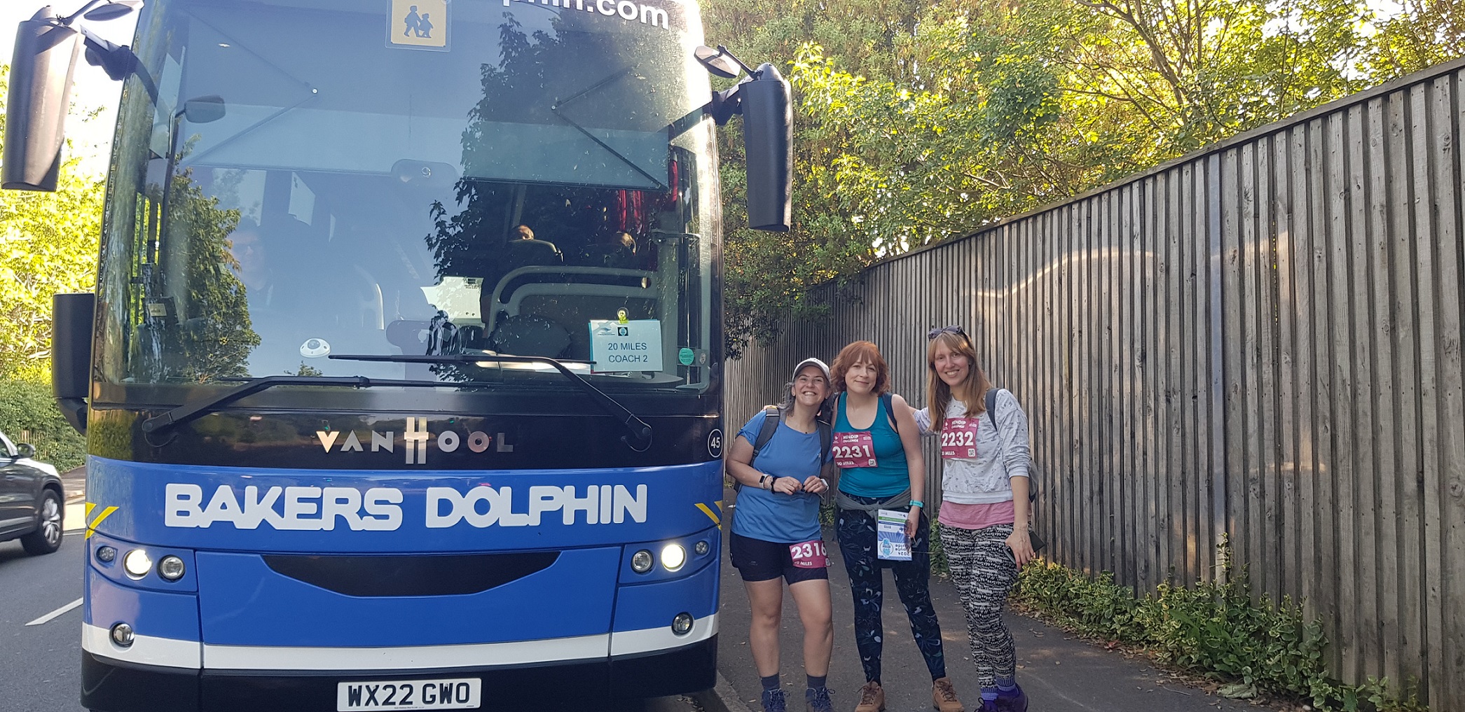 Mendip Challenge 2024 South West coach operator supports challenge for local hospice