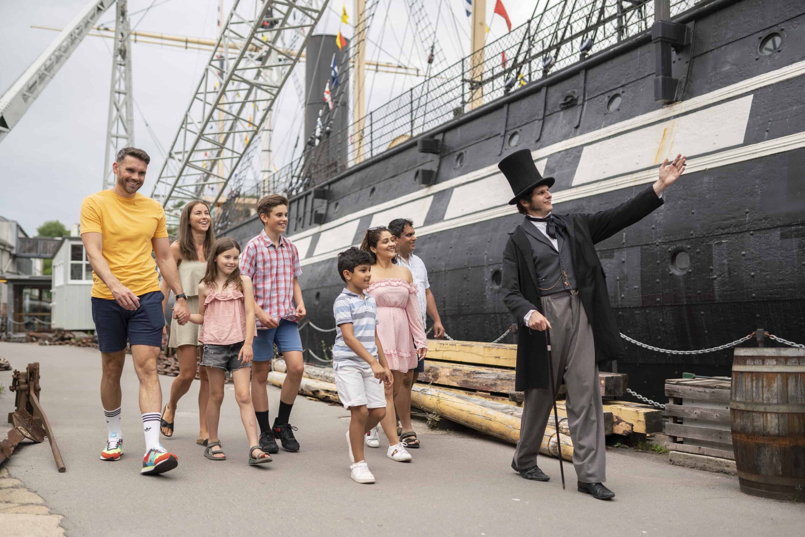 SS Great Britain searching for super fan to unveil new weather deck

