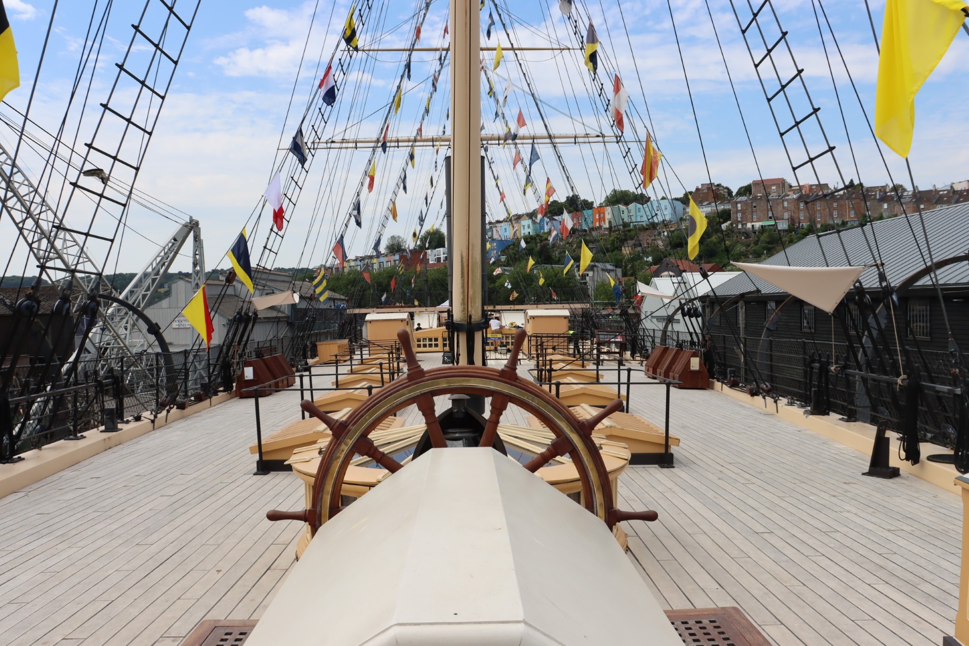 SS Great Britain searching for super fan to unveil new weather deck