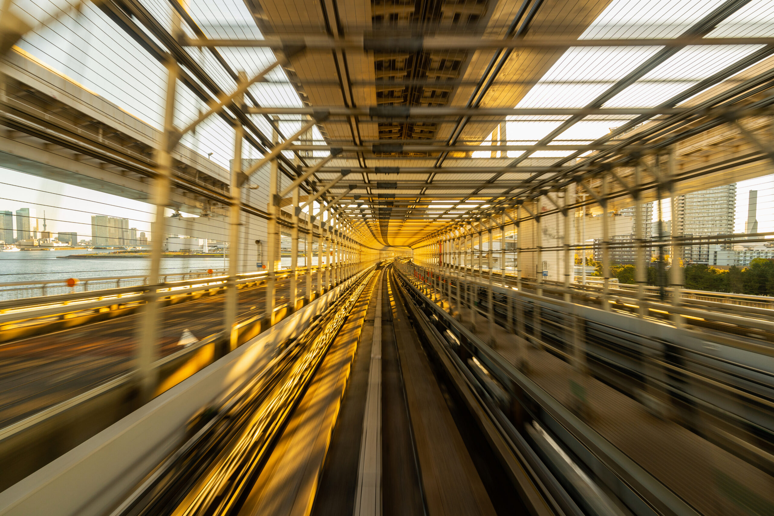 Motion blur of Automatic train moving inside tunnel in Tokyo, Ja Green-Led Transport Committee passes raft of new transport measures for Bristol