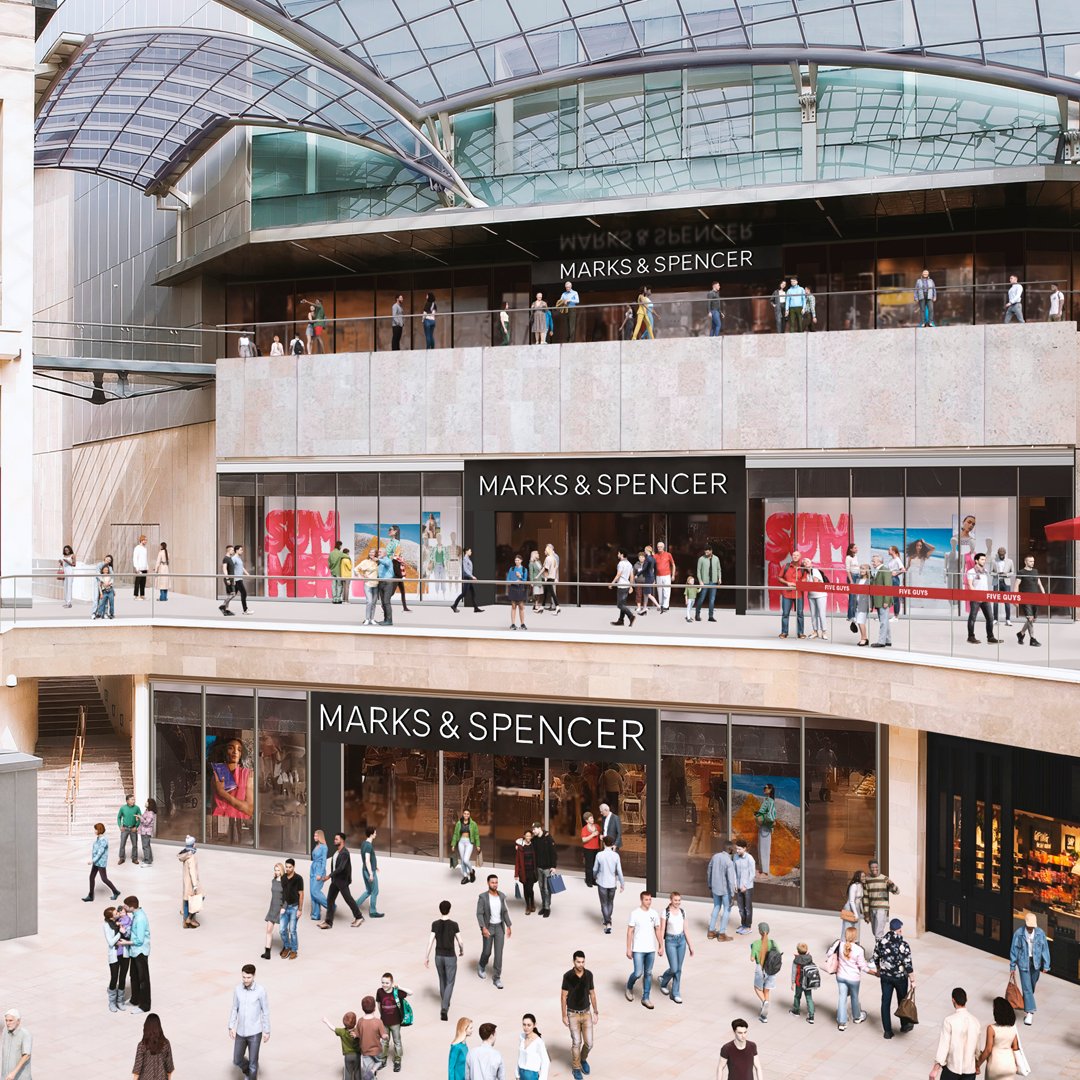 Marks & Spencers has officially revealed its plans to return to Bristol’s Cabot Circus