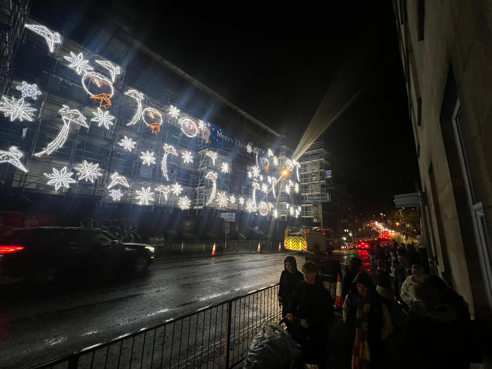 Light display spreads Christmas cheer at Bristol Children’s Hospital