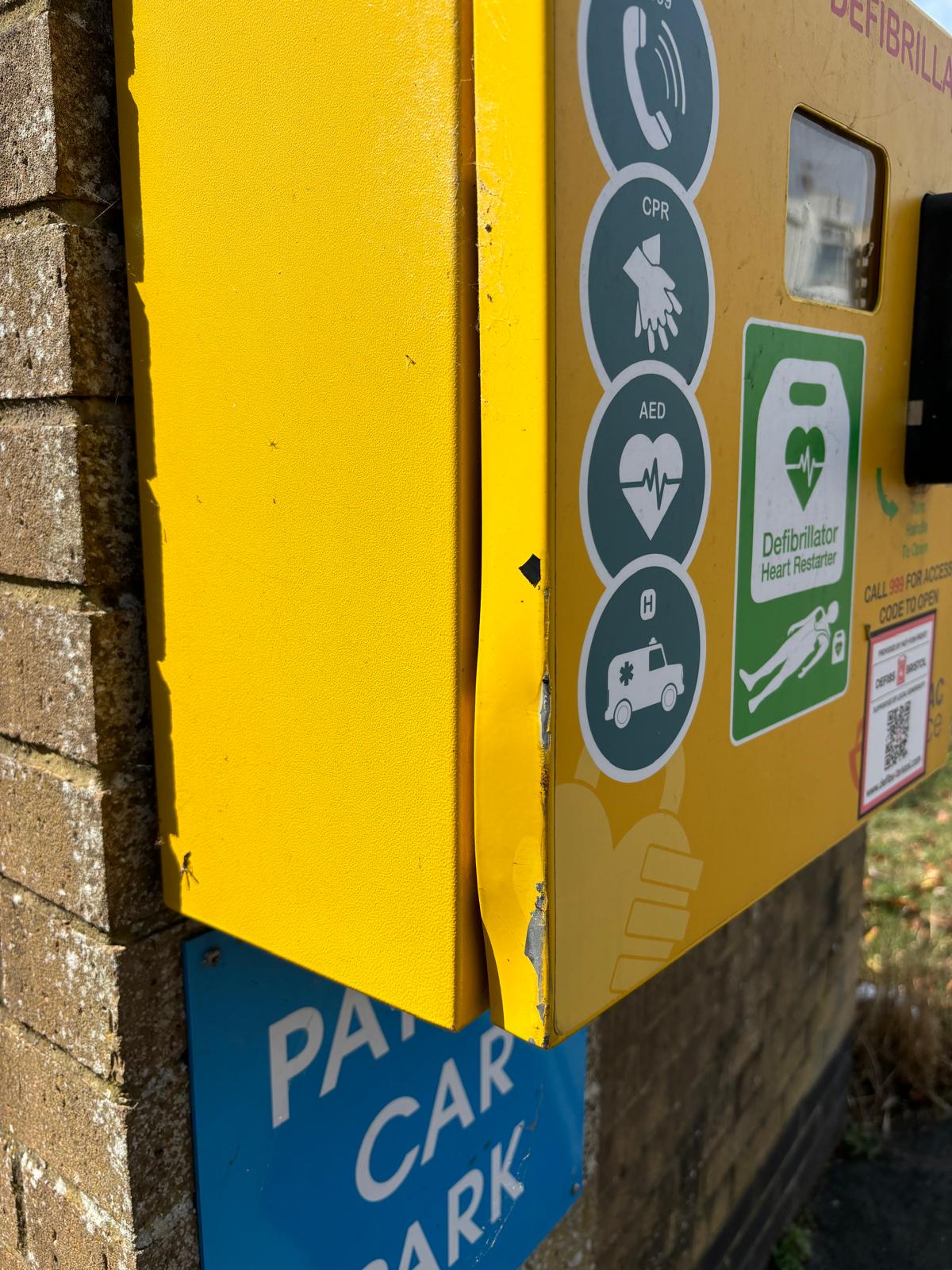Defib Bristol’s “heart of gold”