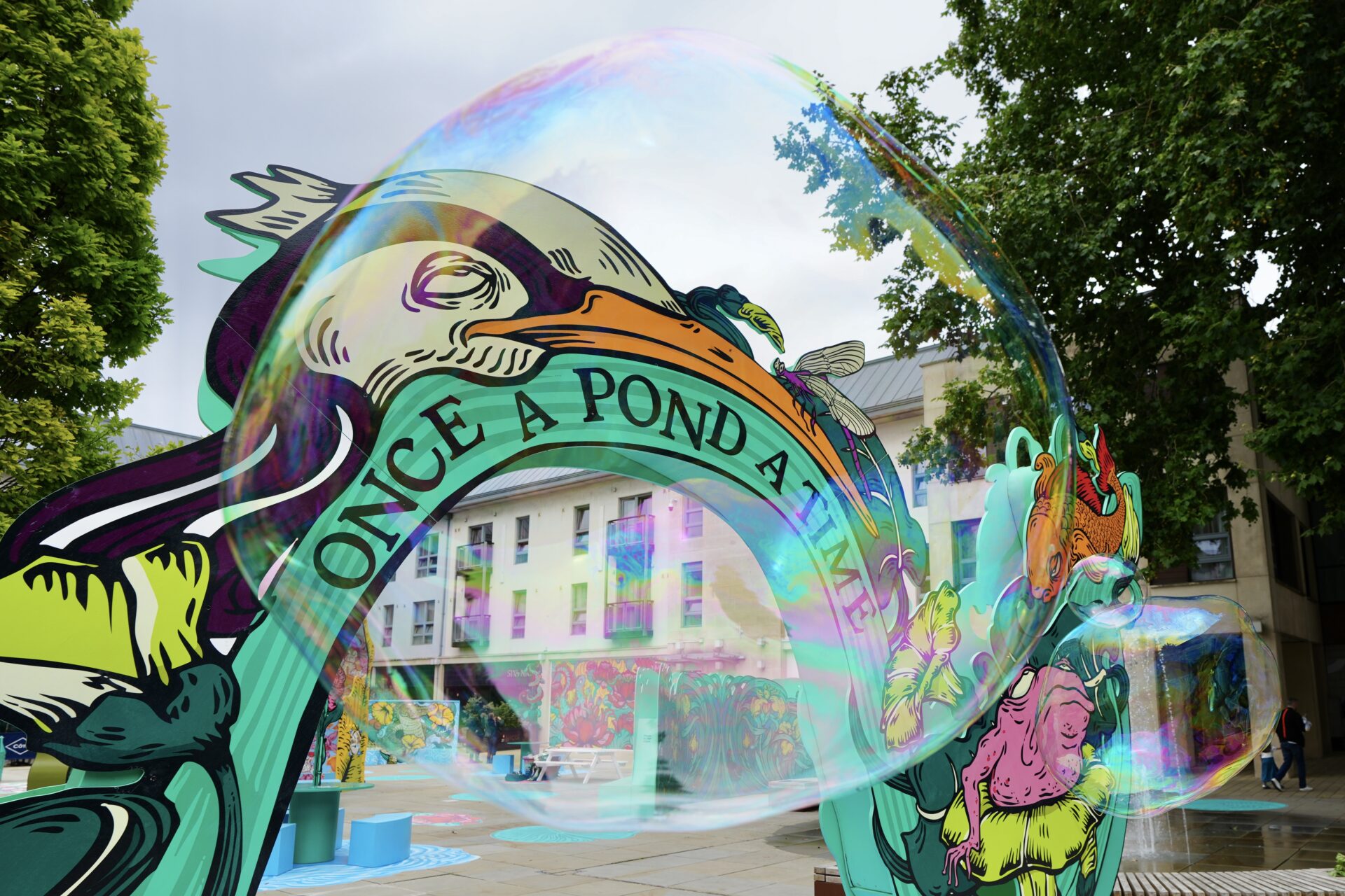 Cabot Circus gets playful as new free events join Quakers Friars’ ‘Once A Pond A Time’ installation