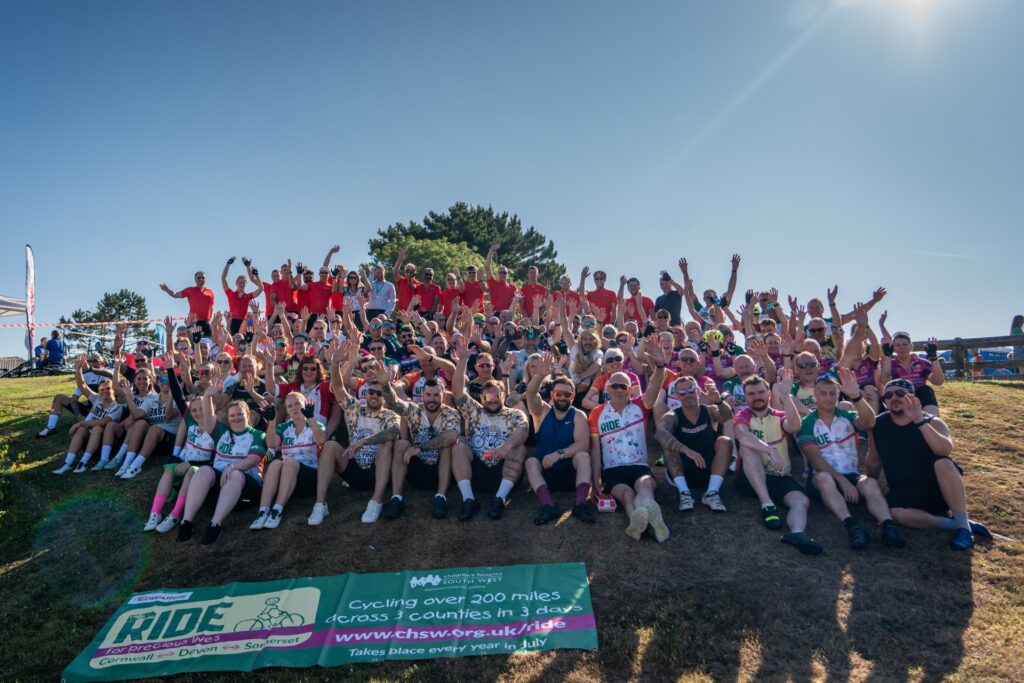 Children’s Hospice South West (CHSW) is offering keen cyclists a 10% early bird discount to sign up for its 2026 Ride for Precious Lives event before 1 November 2025.