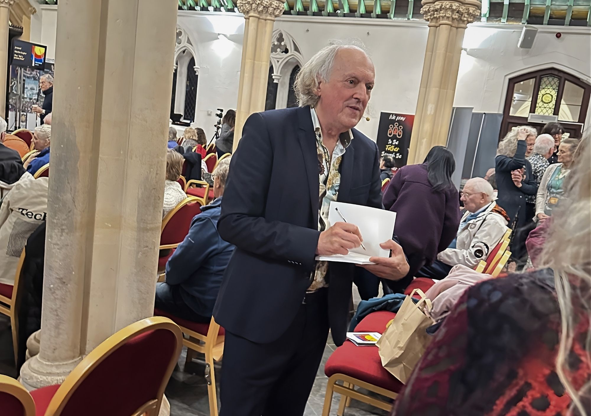 Martin Kiszko Launches Heartchery at St Mary’s Church, Stoke Bishop