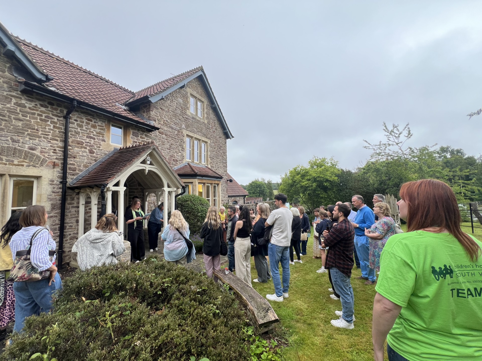 Local author Will Hamilton-Davies launches new children's book at Children's Hospice South West's Charlton Farm