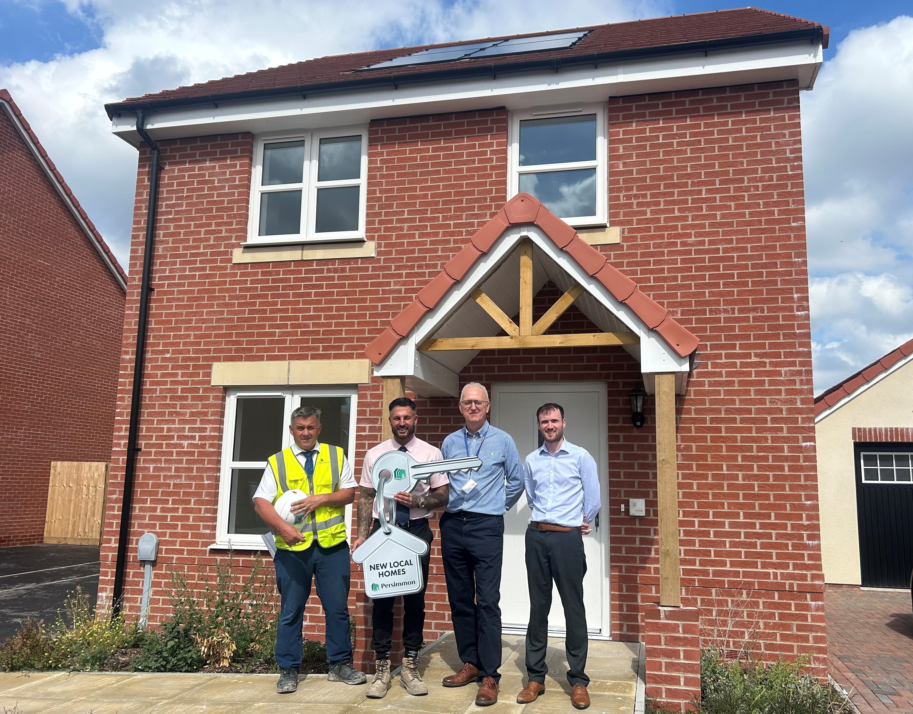 35 Affordable Homes Handed Over at Weston’s Haywood Village to Tackle Housing Waiting List