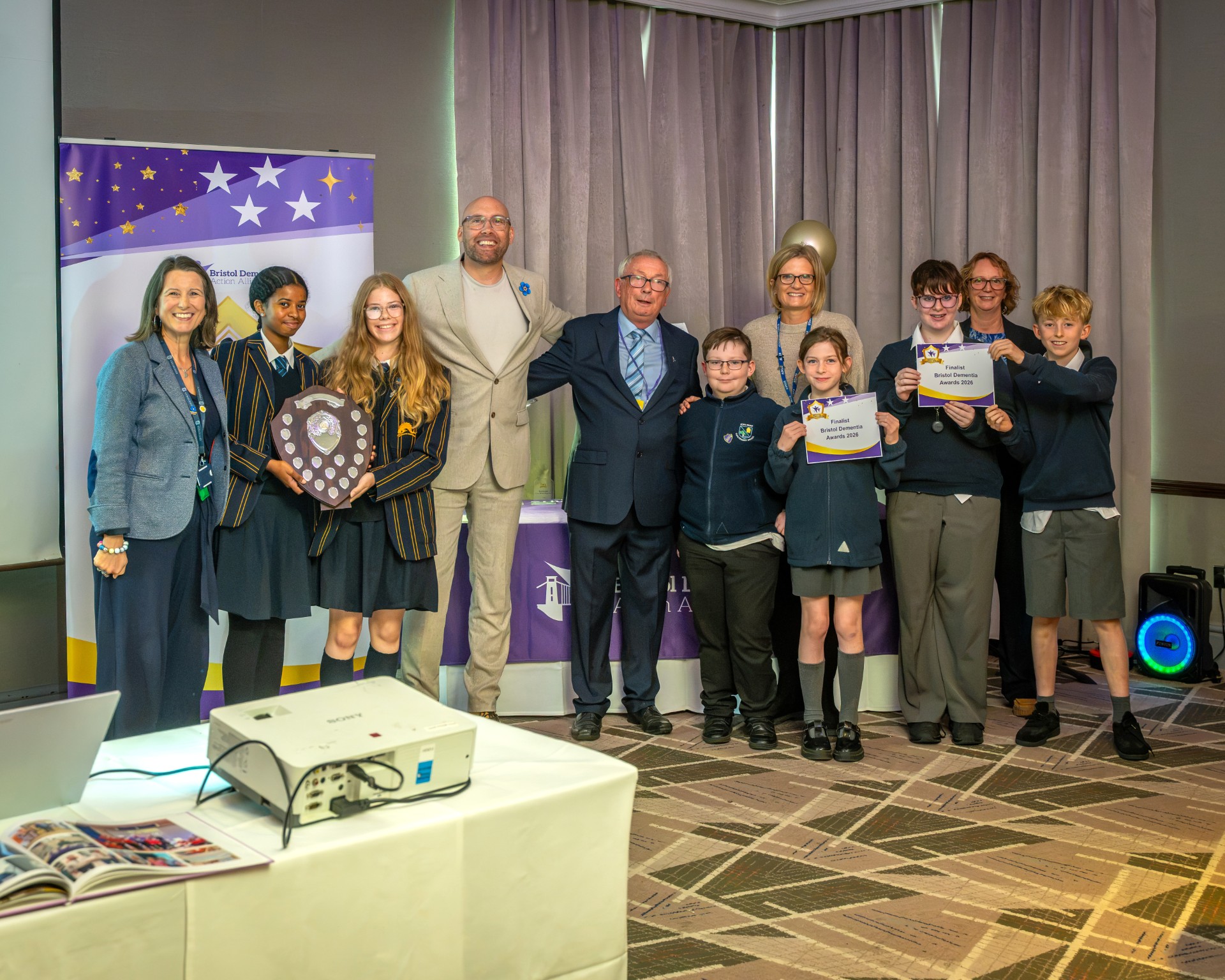 BBC-Radio-presenter-Joe-Sims BBC Radio presenter Joe Sims Hosts Bristol Dementia Awards as Local Champions Honoured